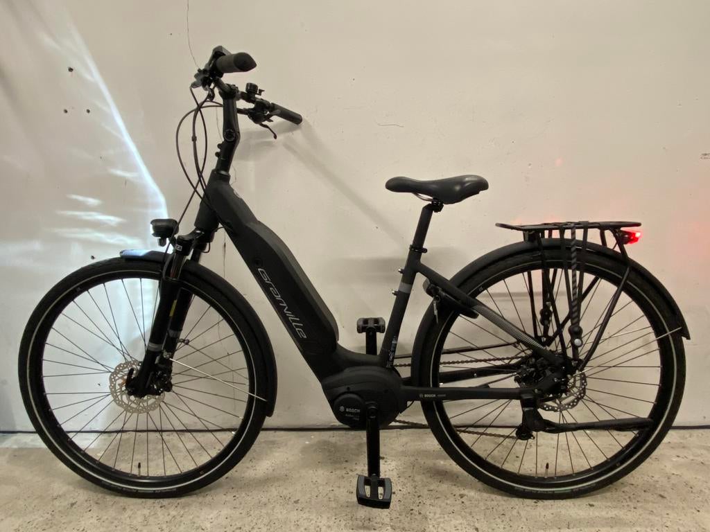 Nieuwe granville e traffic rd elektrische damesfiets bosch, Fietsen en Brommers, Zo goed als nieuw, 47 tot 51 cm, 50 km per accu of meer