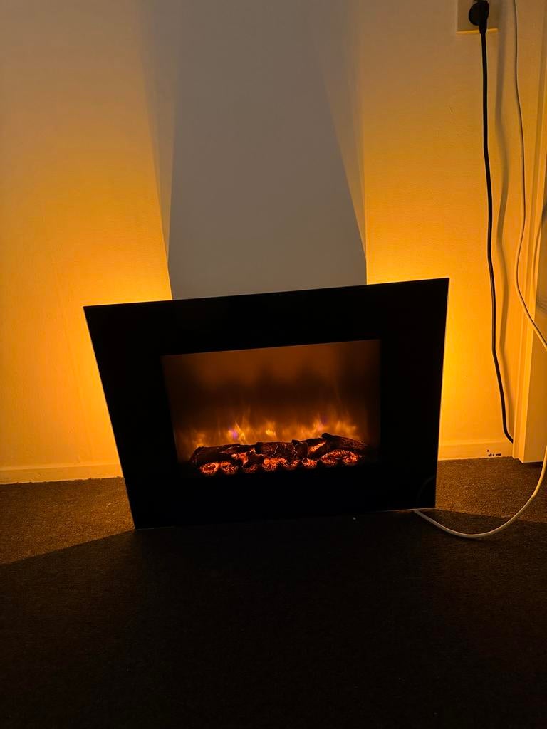 Moderne Elektrische Haard, Ophalen, Zo goed als nieuw, Hangende haard, Elektrische haard