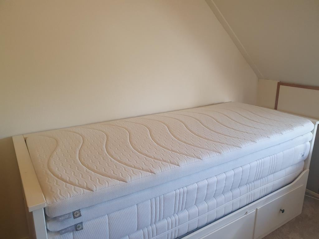 Wellpur toppers, 2 stuks, 80x200x8, Ophalen, Zo goed als nieuw, Eenpersoons