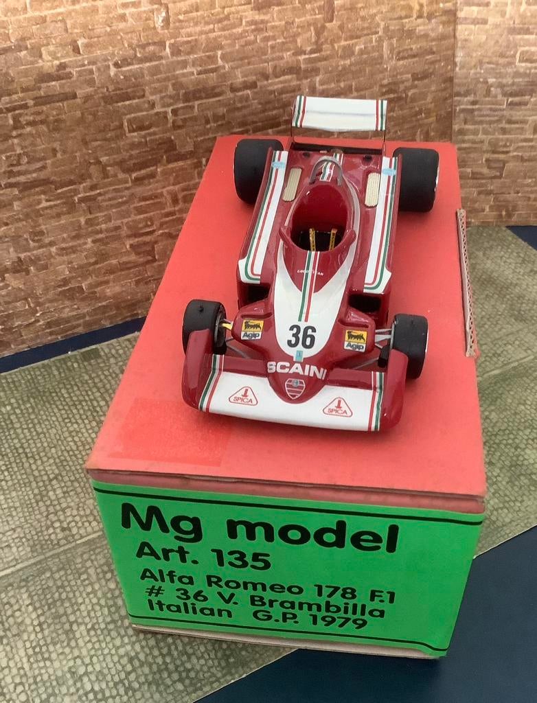 Alfa Romeo 177/178 (formule 1), Hobby en Vrije tijd, Modelauto's | 1:43, Ophalen of Verzenden, Zo goed als nieuw, Auto, Overige merken