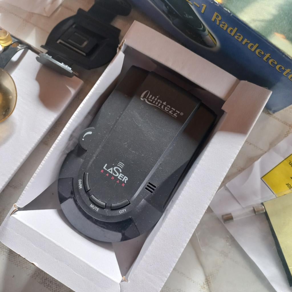 Quintezz Z-1 Laser Radar Detector - Nieuw in doos, Auto diversen, Ophalen of Verzenden, Nieuw