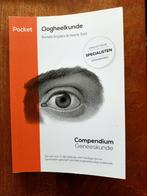 Pocket Oogheelkunde Compendium Geneeskunde, Ophalen of Verzenden, Zo goed als nieuw