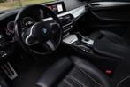 BMW 5-serie Touring 520d High Executive Aut. | M-Pakket | Pa, Achterwielaandrijving, Diesel, Zilver of Grijs, 5-Serie