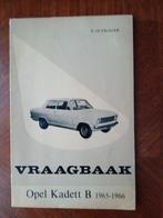 Vraagbaak Opel Kadett B 1965-1966, Auto diversen, Handleidingen en Instructieboekjes, Ophalen of Verzenden
