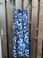 Zomerjurk blauw/wit maat S, Ophalen of Verzenden, Zo goed als nieuw, Maat 36 (S), Blauw