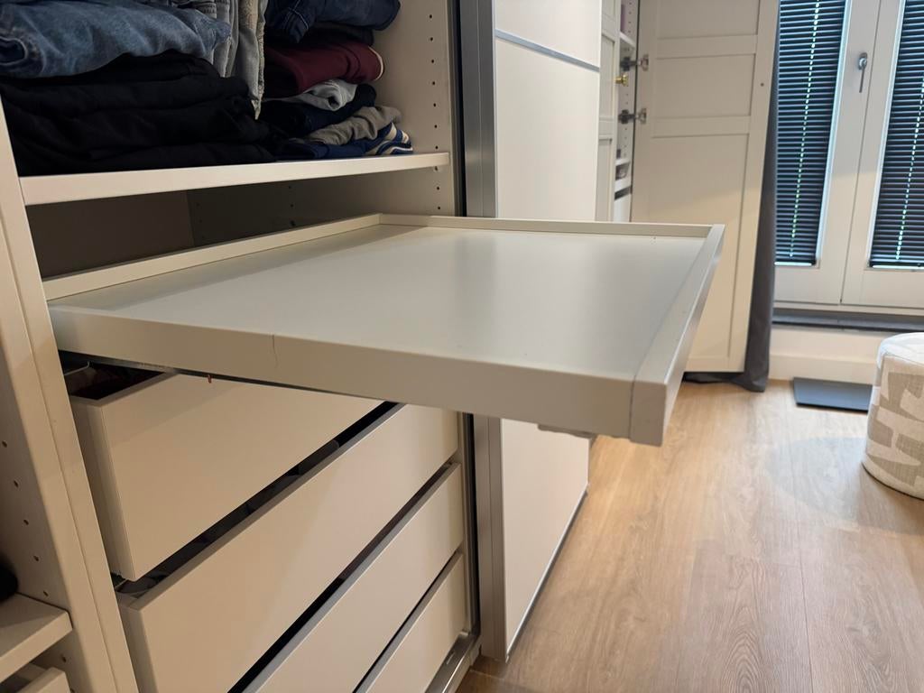 IKEA Pax Komplement uitschuifbare plank, Ophalen, Met plank(en), Gebruikt, 50 tot 100 cm