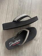 Skechers slippers met glitters maat 37, Slippers, Zwart, Ophalen of Verzenden, Zo goed als nieuw