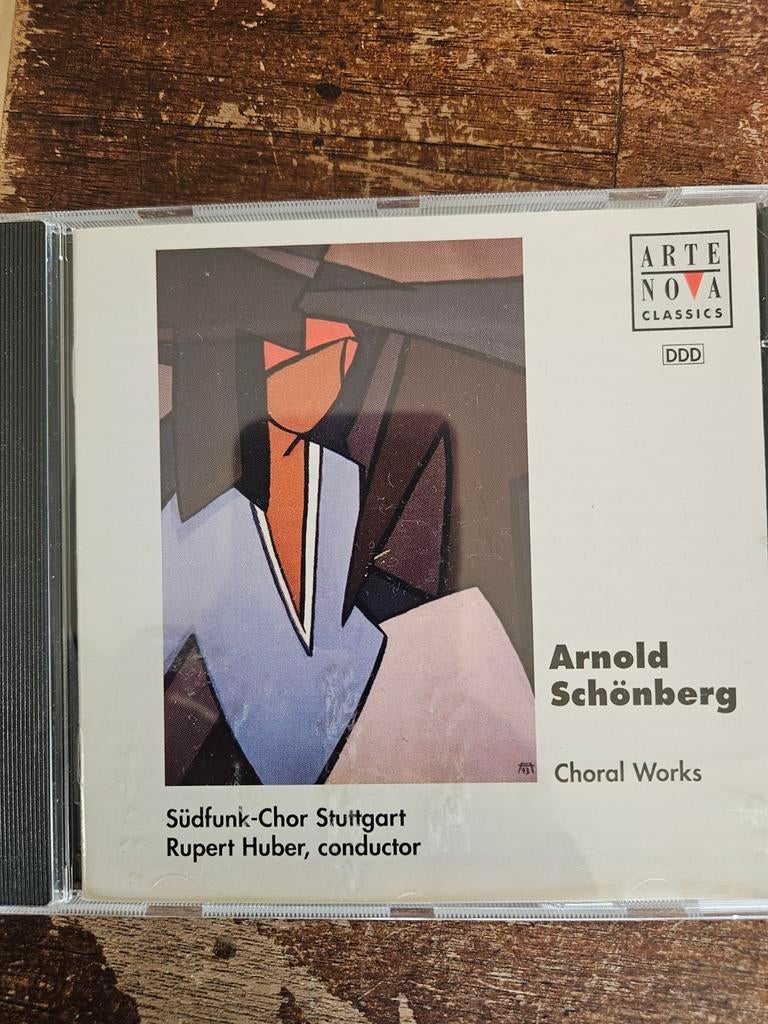 Arnold Schönberg - Choral Works CD - Südfunk-Chor Stuttgart, Ophalen of Verzenden, Modernisme tot heden, Zo goed als nieuw, Vocaal
