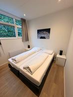 2x boxspring compleet, Ophalen, Zwart, Tweepersoons, 80 cm