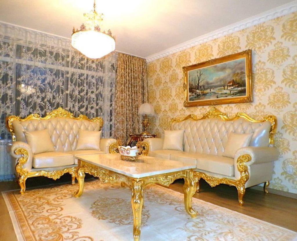 Luxe Italiaans 2- en 3-zits bankstel + salontafel (nieuw!), Ophalen