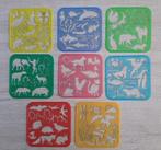 TUPPERWARE,  8 Dieren Tekensjablonen ( WWF ) - Nu € 15, Kinderen en Baby's, Speelgoed | Educatief en Creatief, Ophalen of Verzenden