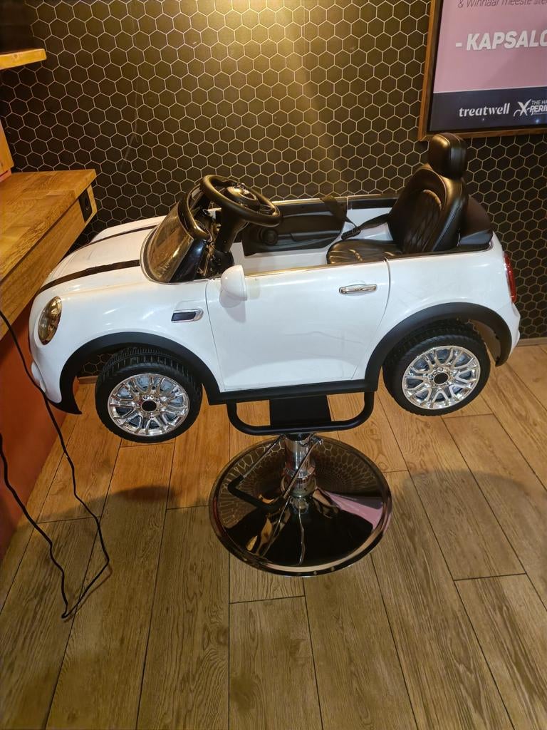 Kinderknipstoel Auto - Leuke kappersstoel voor kinderen, Ophalen, Gebruikt, Overige typen