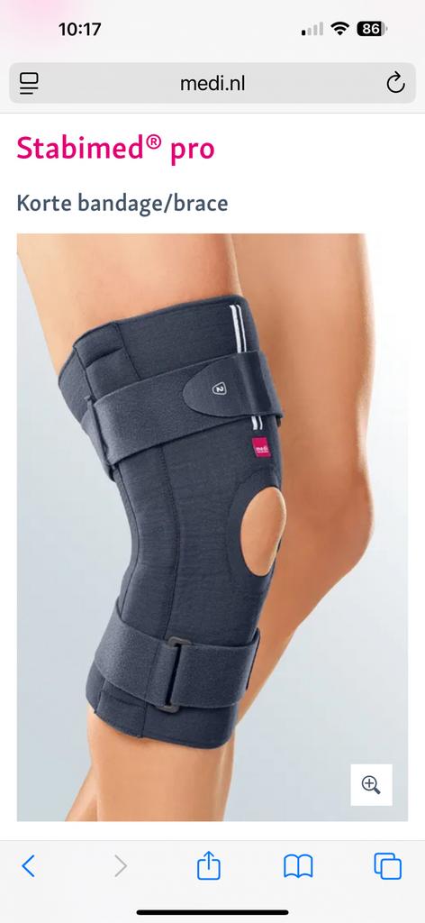 Knie braces van Medi Stabimed Pro, Ophalen of Verzenden, Nieuw