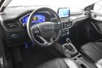 Ford FOCUS Wagon Vignale *1ste Eigenaar*Leer*Navigatie*Keyle, Stof, Gebruikt, 19 km/l, Zilver of Grijs