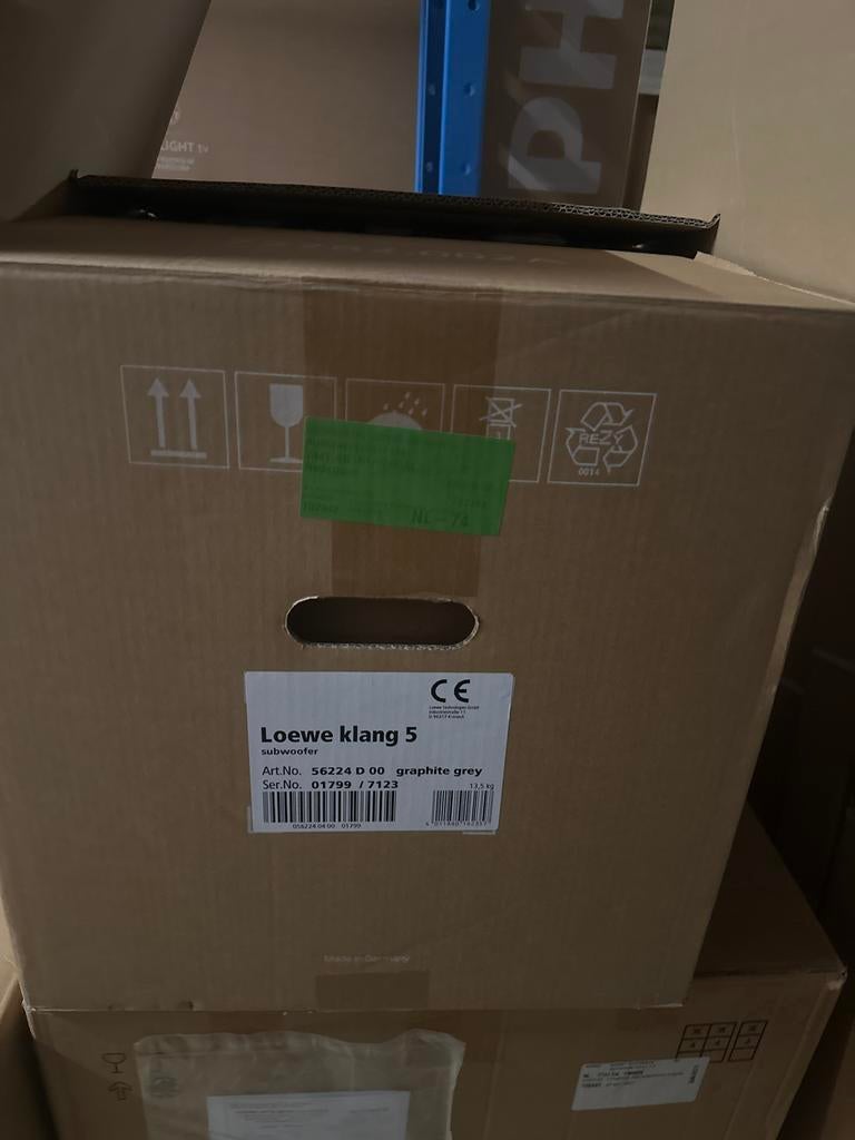 Loewe klang 5 Subwoofer - Graphite Grey, Overige merken, Subwoofer, Nieuw, Ophalen of Verzenden