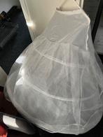 Petticoat wit, Ophalen, Gedragen, Wit, Onder de knie