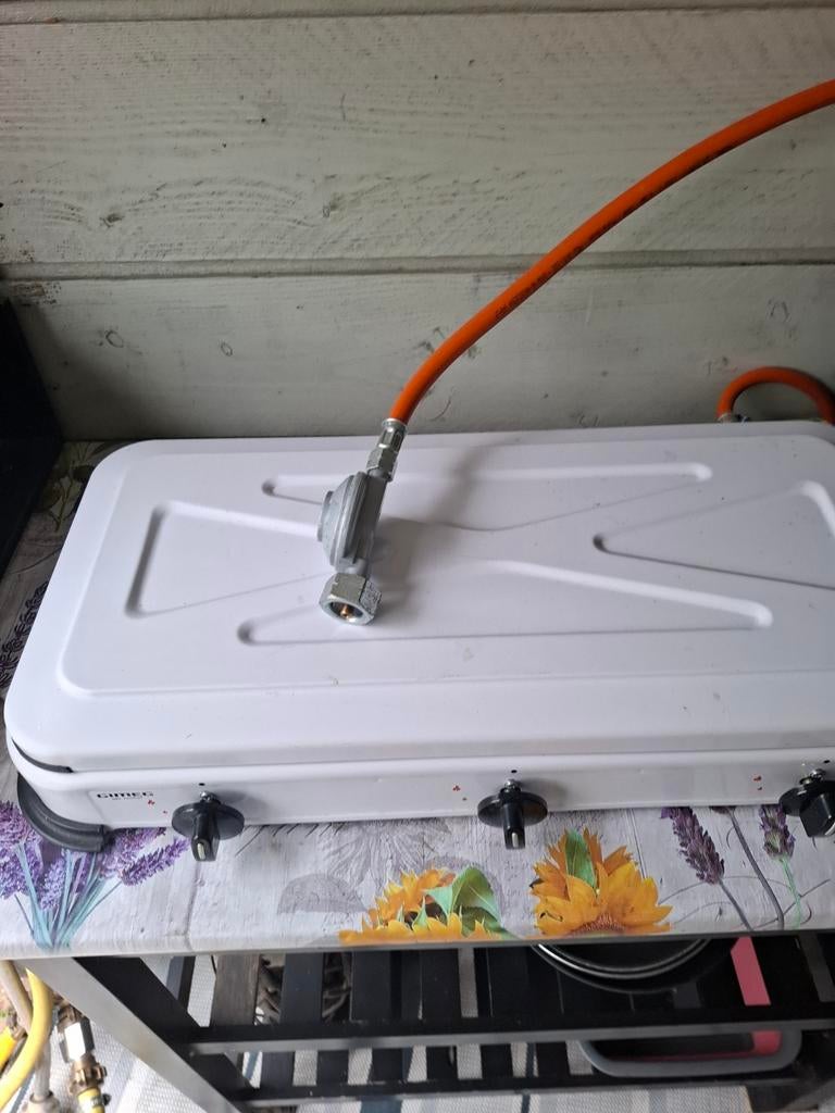 Gimeg 3-pits gas kookplaat voor caravan/camper, Ophalen, Gebruikt, 3 kookzones of minder, Gas