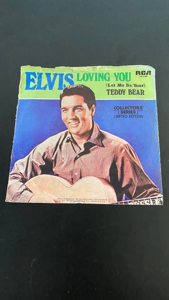 ELVIS PRESLEY LOVING YOU., Ophalen of Verzenden, Zo goed als nieuw, 7 inch