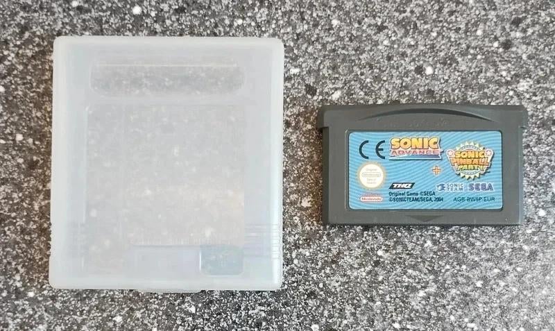 Sonic Advance & Sonic Pinball Party, Spelcomputers en Games, Games | Nintendo Game Boy, Avontuur en Actie, Verzenden, 1 speler
