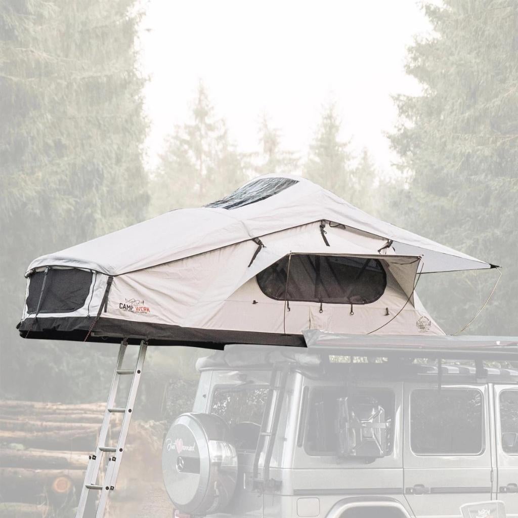 Campwerk Adventure 140 - Daktent - Showmodel + Garantie, Caravans en Kamperen, Tenten, Ophalen, Nieuw, Tot en met 2