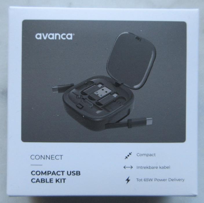 Avanca Connect Compact USB-kabelkit, nieuw, Telecommunicatie, Mobiele telefoons | Telefoon-opladers, Nieuw, Ophalen of Verzenden