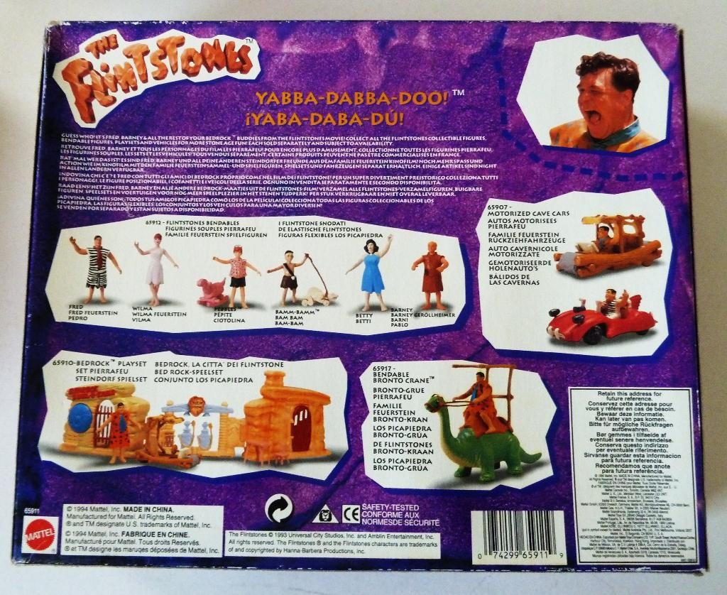 Les Pierrafeu - Kinder Surprise 1994 - Dino Pierrafeu