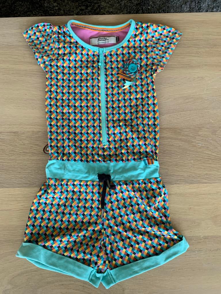 4funky flavours jumpsuit maat 122/128, Ophalen of Verzenden, Zo goed als nieuw, Meisje, Overige typen