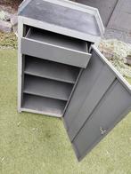 Stalen archiefkast brocant, Ophalen, Gebruikt, 50 tot 100 cm, Minder dan 100 cm