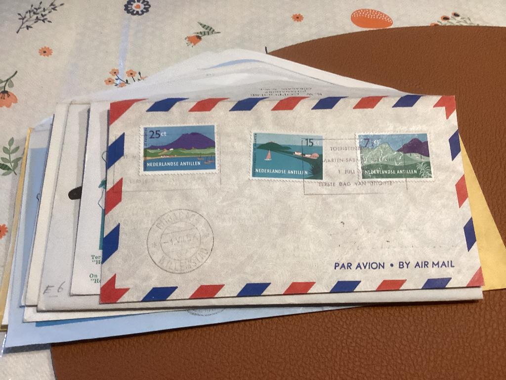 No449 Nederlandse Antillen E2 gewist adres Heb ook van, Ophalen, Onbeschreven, Nederland
