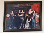 Replica Schilderij: Familieportret Oude Meesters, Antiek en Kunst, Ophalen