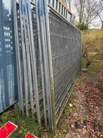 Te Huur bouwhekken, klemmen en voeten, Ophalen, Zo goed als nieuw, IJzer, Tuinhek
