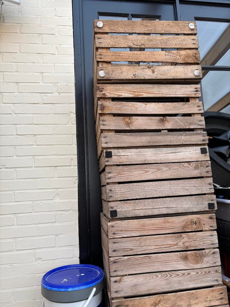 Houten fruitkistjes, Doe-het-zelf en Verbouw, Ophalen, Gebruikt, Minder dan 35 cm, Minder dan 50 cm