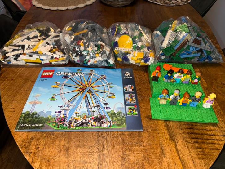 Lego Creator Expert 10247 Reuzenrad / Ferris Wheel, Kinderen en Baby's, Speelgoed | Duplo en Lego, Zo goed als nieuw, Ophalen of Verzenden