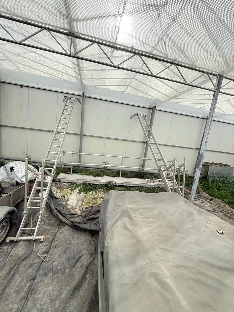 Wienese Werkstelling, Ophalen of Verzenden, Gebruikt, Gevelsteiger, 5 meter of hoger