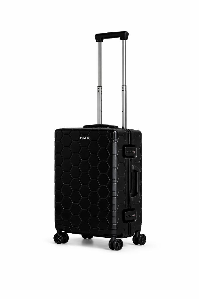 Balr handbagage koffer Jet Black - Nieuw, Sieraden, Tassen en Uiterlijk, Koffers, Wieltjes, 50 tot 60 cm, Hard kunststof, .