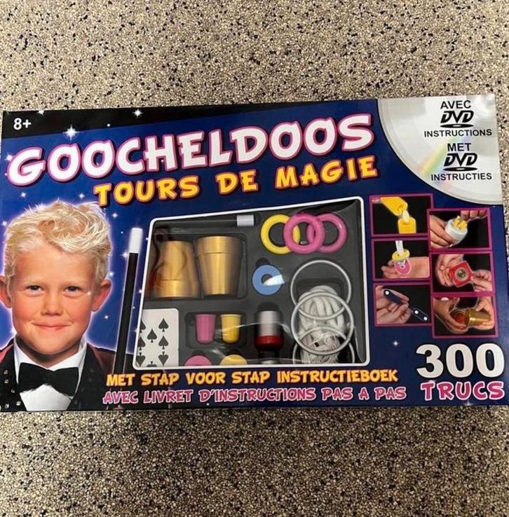 Goocheldoos voor kinderen - Complete set!, Kinderen en Baby's, Speelgoed | Educatief en Creatief, Nieuw, Ontdekken, Ophalen
