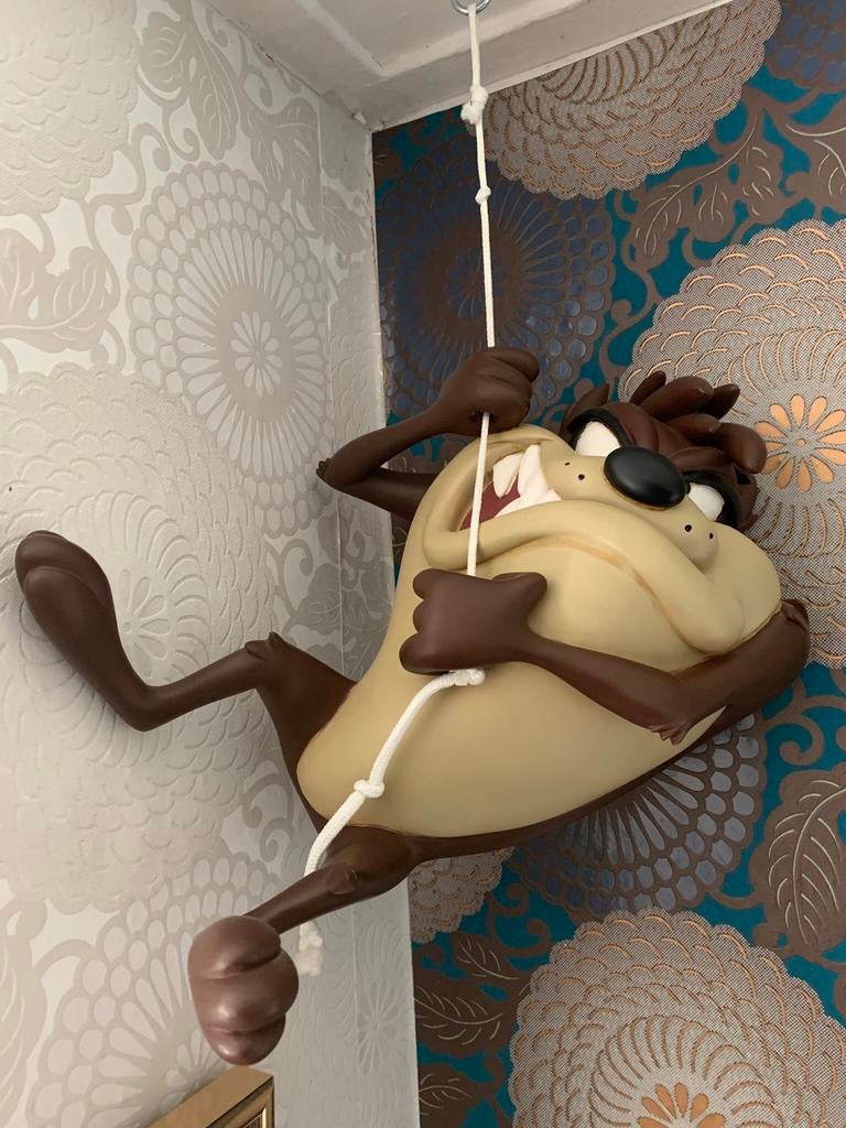 Warner Bros Looney Tunes Tazmanian Devil, Ophalen, Looney Tunes, Zo goed als nieuw, Beeldje of Figuurtje