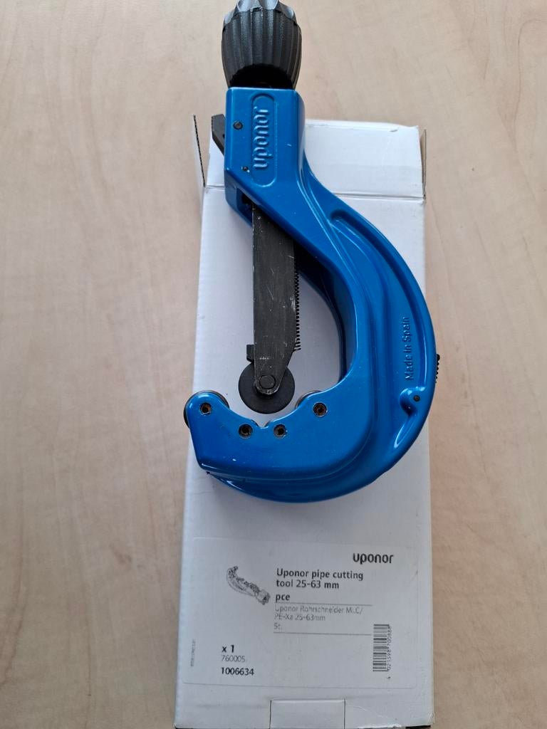 Uponor buissnijder 25-63 mm, Ophalen, Nieuw