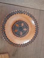 houtsnijwerk schaaltje bord van hout decoratie deco, Ophalen of Verzenden