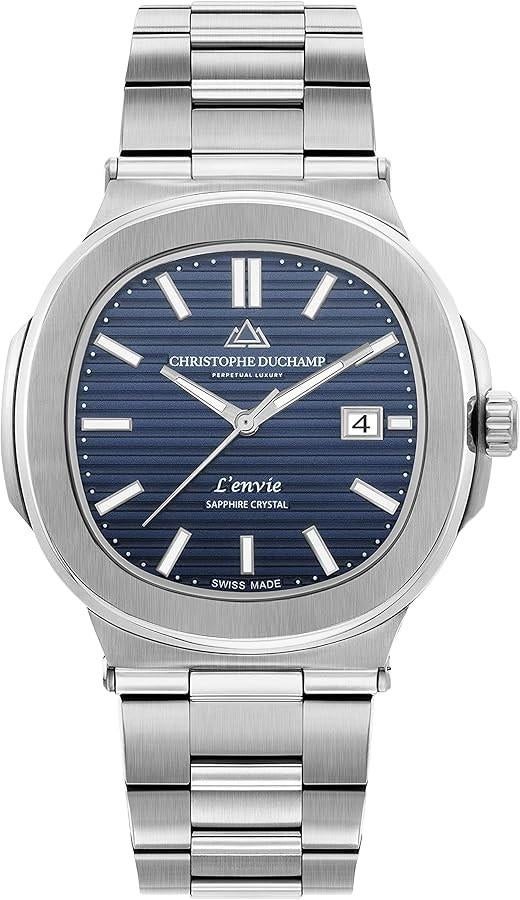 Zwitsers Horloge Christophe Duchamp L'Envie, nieuwprijs 999!, Ophalen of Verzenden, Zo goed als nieuw, Staal, Overige merken