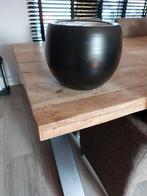 2x bloempot 22cm opening 18 cm, Ophalen, Minder dan 25 cm, Rond