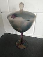 ANTIEKE PRACHTIGE OPELINE BONBON SCHAAL BONBONNIERE TOPSTAAT, Ophalen of Verzenden