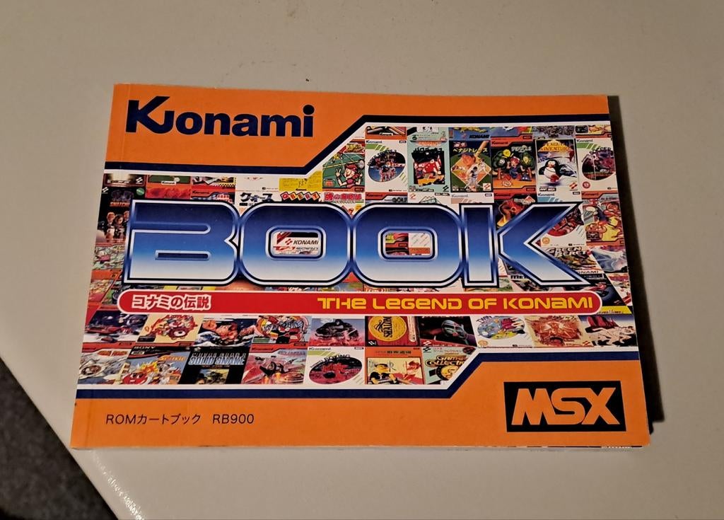 THE LEGEND OF KONAMI BOOK MSX ROM RB900 【公式通販】