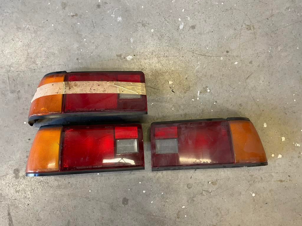 Toyota carina 2 t15 sedan achterlichten gebruikt, Ophalen of Verzenden, Toyota