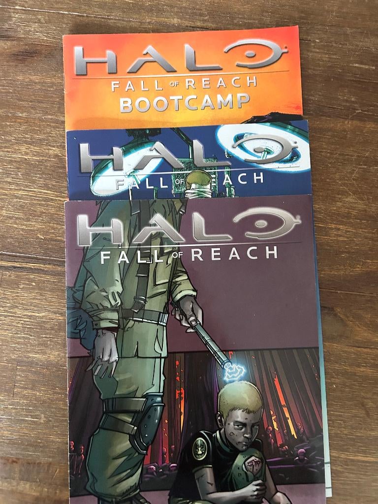Stripboek halo fall of reach 3 stuks limited versie, Boeken, Eén comic, Ophalen, Europa