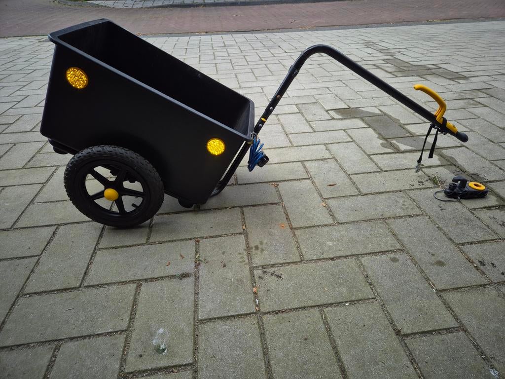 Fietskarretje compleet met bevestiging, Ophalen, Gebruikt, Bagagekar, 20 tot 40 kg