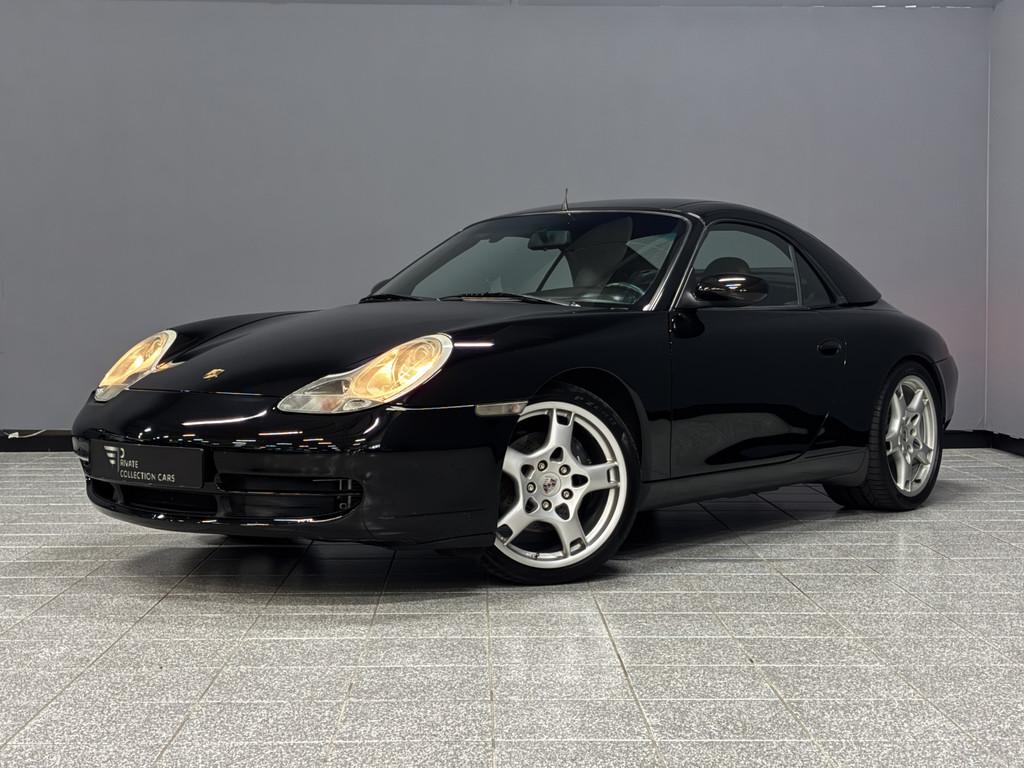 Porsche 911 3.4 Carrera inc. Hardtop (bj 1999, automaat), Automaat, Achterwielaandrijving, Zwart, Cabriolet