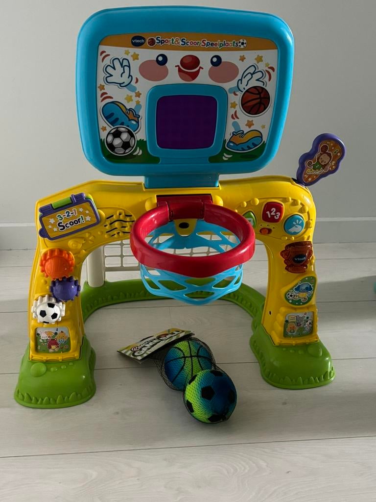 VTech Sport & Scoor Speel - Basketbal & Voetbal, Ophalen, Gebruikt