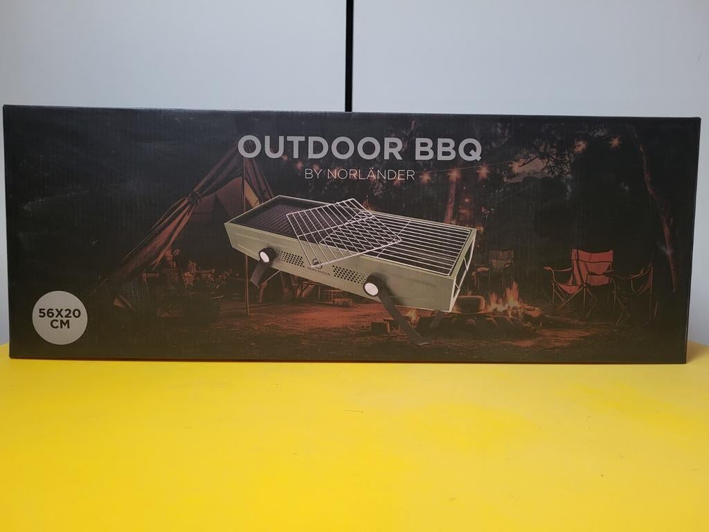 Norländer Tafel BBQ - Nieuw in verpakking, 56x20 cm, Tuin en Terras, Ophalen of Verzenden, Nieuw, NORLÄNDER OUTDOOR
