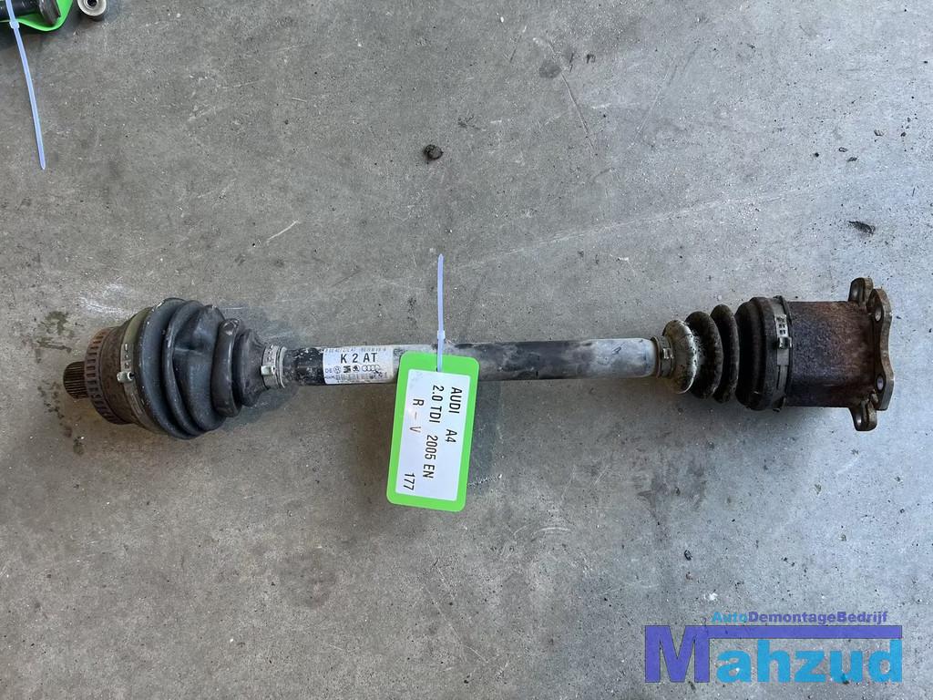 AUDI A4 B7 Rechts aandrijfas 2004-2009 8E0407272AT K2AT, Gebruikt, AUDI AG, Auto-Union-Strasse 1
85045  Ingolstadt, DE, Kundenbetreuung@audi.de